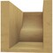 Ekena Millwork 6in. W x 6in. H x 12in. L Garner Woodgrain TimberThane Rafter Tail, Primed Tan RFTUR06X06X12GARRCPR - alternate 2
